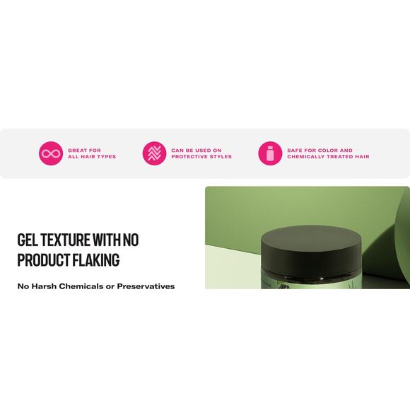 Mielle Rosemary Mint Strengthening Edge Gel 2oz – Biotin, Shine & Hold, New - Picture 10 of 13